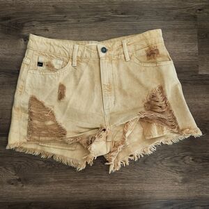 Kancan Washed High Rise Short